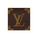LOUIS VUITTON IVY Classic Old Flower Print Chain Coated Canvas Baguette Bag Armpit Bag Handbag Shoulder Bag Women's Brown - Image 5