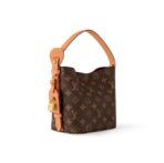 Monogram All In BB ALL IN BB Old Flower Print Detachable Zipper Inner Pocket Monogram Coated Canvas One-shoulder Handbag Small Size Women's Brown - Image 3