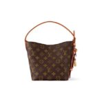 Monogram All In BB ALL IN BB Old Flower Print Detachable Zipper Inner Pocket Monogram Coated Canvas One-shoulder Handbag Small Size Women's Brown - Image 4