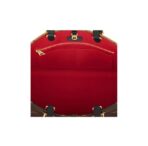 LOUIS VUITTON ONTHEGO Classic Old Flower All-match Commuting Jungle Bag Coated Canvas Tote Bag Tote Bag Shopping Bag One-shoulder Handbag Medium Size Women's Brown/Caramel Color Blocking - Image 7