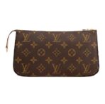 LOUIS VUITTON Marijuana General Classic Old Flower Canvas Cowhide Leather Trim Armpit Bag Handbag Shoulder Bag Regular Women's Brown - Image 3