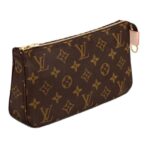 LOUIS VUITTON Marijuana General Classic Old Flower Canvas Cowhide Leather Trim Armpit Bag Handbag Shoulder Bag Regular Women's Brown - Image 5