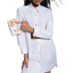 LOUIS VUITTON x Takashi Murakami Takashi Murakami Co-branded NANO SPEEDY White Tricolor Coated Canvas Leather Trim Boston Bag Crossbody Handbag Super Mini Women's White Light Brown - Image 7