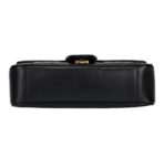 GUCCI Gucci GG Marmont Gold Vintage Double G Logo Stamping Leather Marmont 22 Chain Flip Bag Shoulder Bag Crossbody Bag Mini Women's Black - Image 5