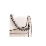 GUCCI Gucci Dionysus Diamond Tiger Buckle Chain Shoulder Strap Leather Chain Bag Flip Bag Shoulder Bag Crossbody Bag Super Mini Women's White - Image 7