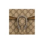 GUCCI Gucci Dionysus Tiger Head Buckle Old Flower Logo Chain Shoulder Strap Canvas Suede Crossbody Shoulder Bag Women's - Image 6
