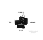 CHANEL Classic Flap CF Classic Chain Shoulder Strap Leather Wear Chain Diamond Grain Embossed Cowhide Crossbody Shoulder Bag Small Size Women's Black - Image 7