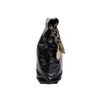 CHANEL Chanel 22Bag ultra-large capacity old gold logo gold coin leather chain diamond bag king of the year cowhide tote bag tote bag shopping bag mother bag shoulder bag small size women's black - Image 5