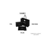 CHANEL Chanel 22Bag ultra-large capacity old gold logo gold coin leather chain diamond bag king of the year cowhide tote bag tote bag shopping bag mother bag shoulder bag small size women's black - Image 9