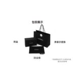CHANEL Leboy gold buckle diamond flap bag caviar cowhide shoulder bag cross-body bag medium size women's black - Image 7