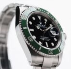 ROLEX Submariner Green Water Ghost 2023 Automatic Mechanical Movement Date Display Men's Swiss Watch 41mm Black Dial Oyster Steel Case Oyster Steel Strap - Image 5