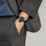 ROLEX Cosmic Datona Series Automatic Mechanical Movement Waterproof Chronograph Black Timepiece Diamond Men's Watch Swiss Watch 40mm Black Dial K Gold 18ct Gold Case - Image 6