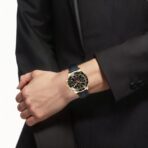 ROLEX Cosmic Datona Series Automatic Mechanical Movement Waterproof Chronograph Black Timepiece Diamond Men's Watch Swiss Watch 40mm Black Dial K Gold 18ct Gold Case - Image 7