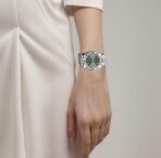 ROLEX Rolex Log Series Automatic Mechanical Movement 100m Waterproof Unisex Men's and Women's Same Style Swiss Watch 36mm Green Dial Oyster Steel 18ct White Gold Case - Image 5