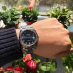 ROLEX Rolex Log Series Automatic Mechanical Movement 100m Waterproof Men's Watch Swiss Watch 41mm Blue Dial Oyster Steel Strap - Image 5
