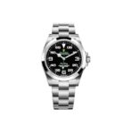 ROLEX Rolex Air King Automatic Mechanical Movement Waterproof Automatic Mechanical Men's Watch Swiss Watch 40mm Black Dial Oyster Steel Case Oyster Steel Strap - Image 9
