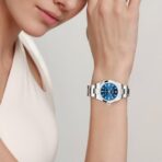 ROLEX Oyster Perpetual Automatic Mechanical Movement 100m Waterproof Women's Watch Swiss Watch 28mm Blue Dial Oyster Steel Case Oyster Steel Strap - Image 5