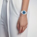 ROLEX Oyster Perpetual Automatic Mechanical Movement 100m Waterproof Women's Watch Swiss Watch 28mm Blue Dial Oyster Steel Case Oyster Steel Strap - Image 6