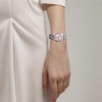 ROLEX Rolex Women's Log Series Automatic Mechanical Movement 100m Waterproof Women's Watch Swiss Watch 28mm Pink Dial Oyster Steel Strap - Image 4