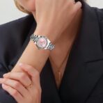 ROLEX Rolex Women's Log Series Automatic Mechanical Movement 100m Waterproof Women's Watch Swiss Watch 28mm Pink Dial Oyster Steel Strap - Image 5