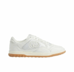 GUCCI Gucci MAC80 Fabric Leather Low-top Lacing Fashion Sneakers Men's Beige